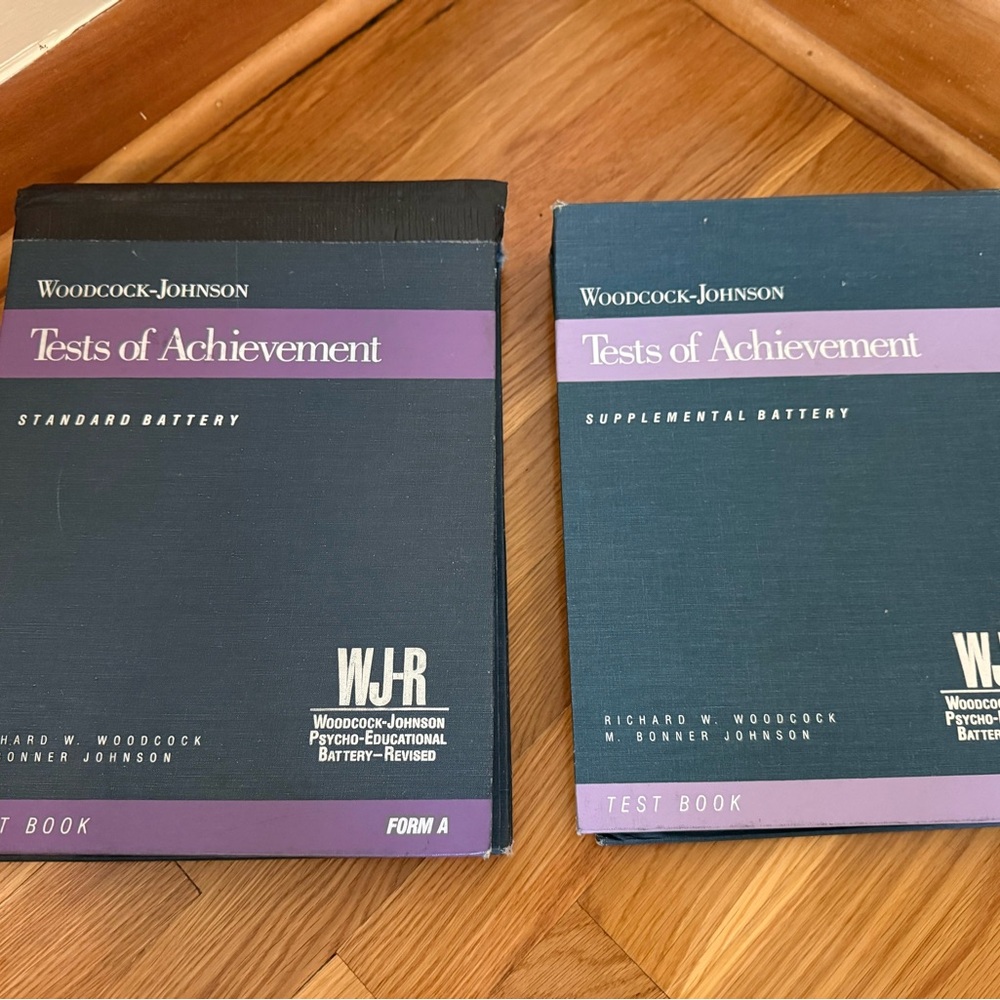 Woodcock Johnson Tests of Achievement standard battery and supplemental battery
